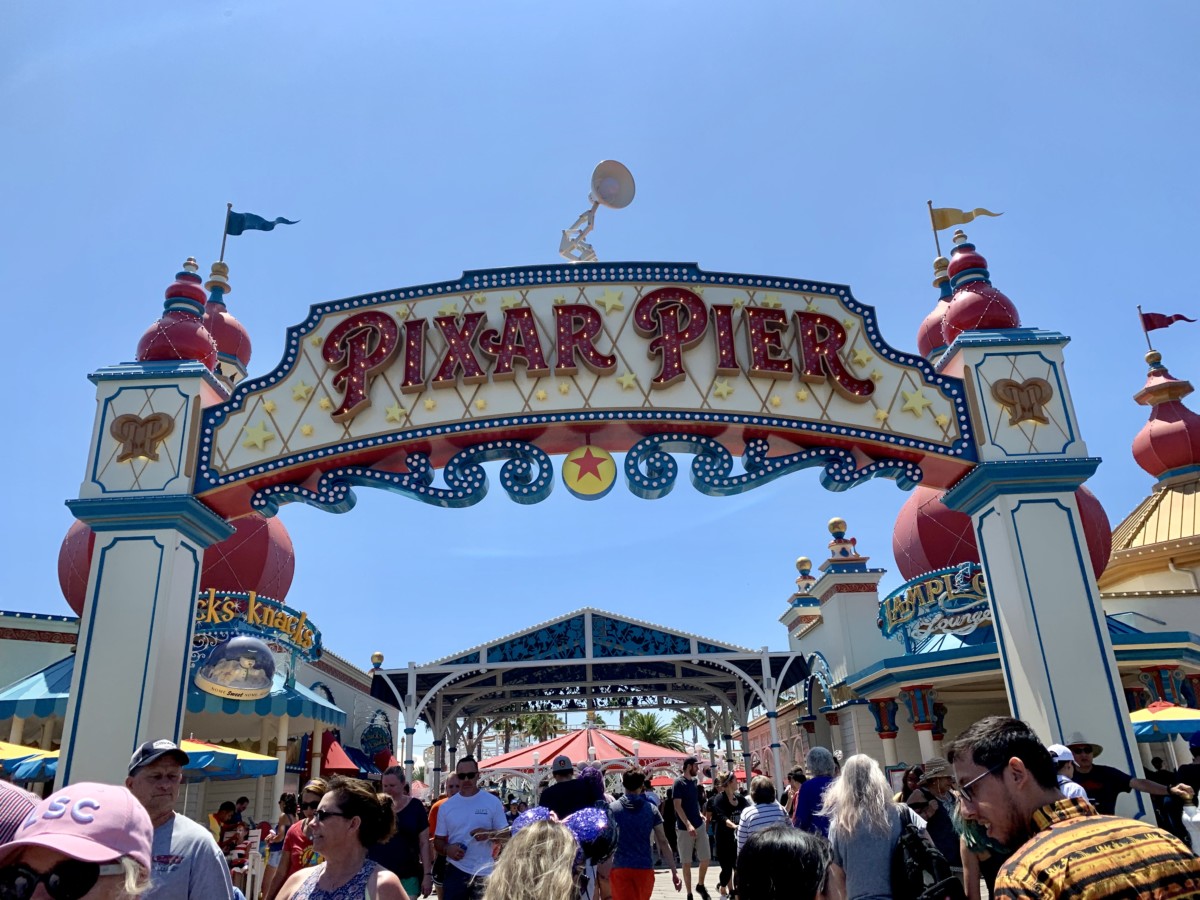 Disney California Adventure Photo Report 8-11-19 Crowds, Mickey Missing from Silly Symphony Swings, New Merch