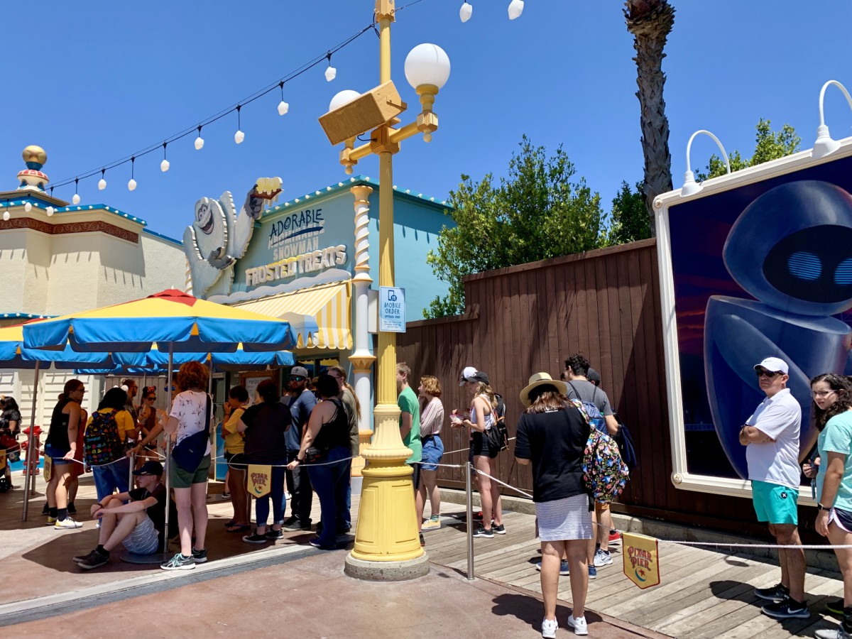 Disney California Adventure Photo Report 8-11-19 Crowds, Mickey Missing from Silly Symphony Swings, New Merch