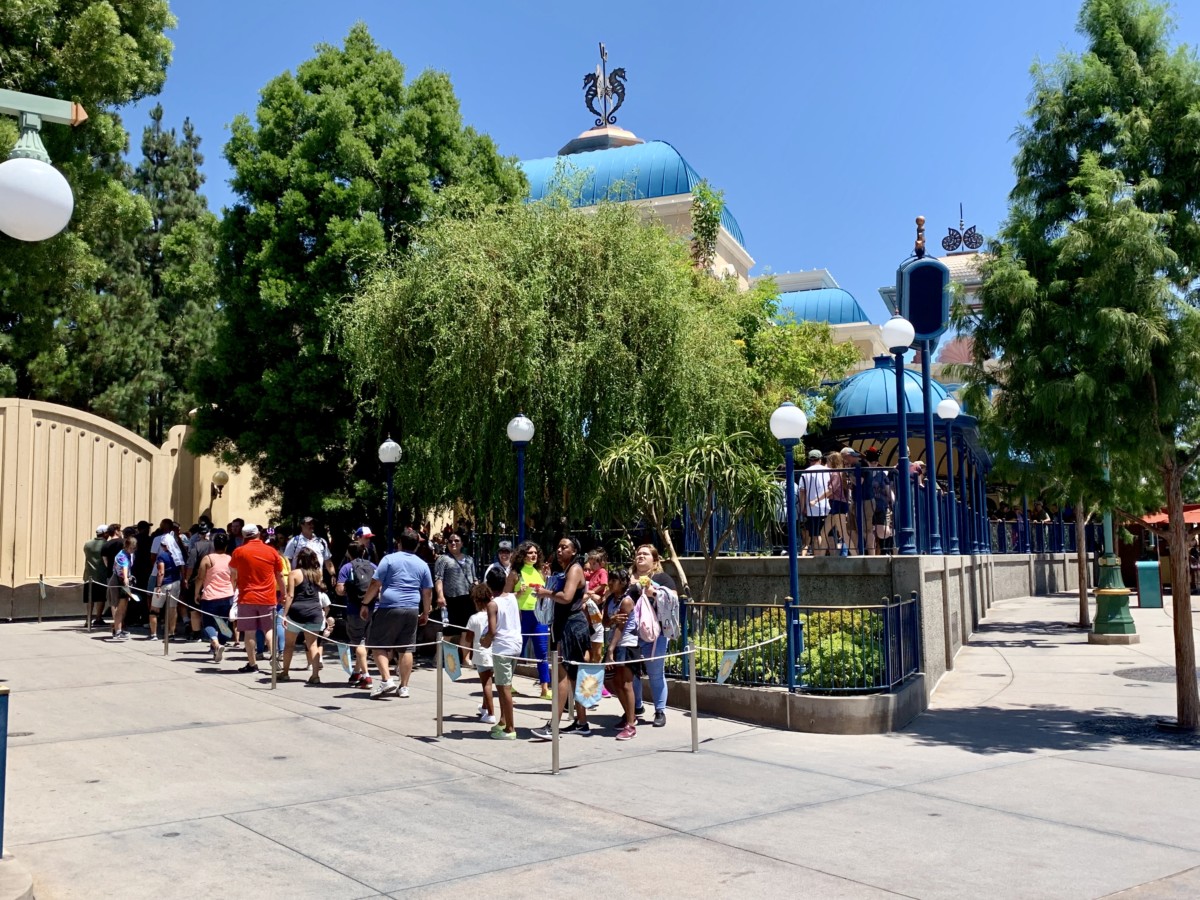 Disney California Adventure Photo Report 8-11-19 Crowds, Mickey Missing from Silly Symphony Swings, New Merch