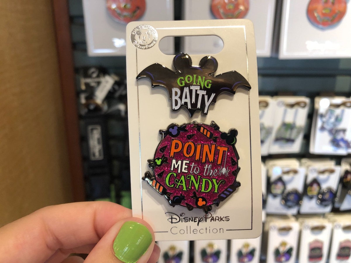 Going Batty and Point me to the Candy pin set