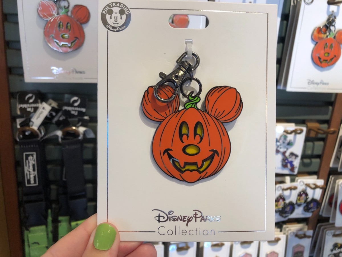 Pumpkin Mickey Lanyard