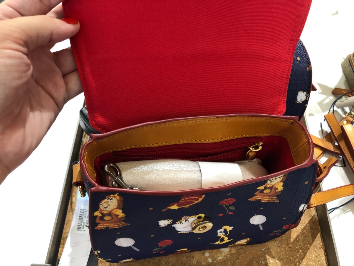 Inside Beauty and the Beast Bag