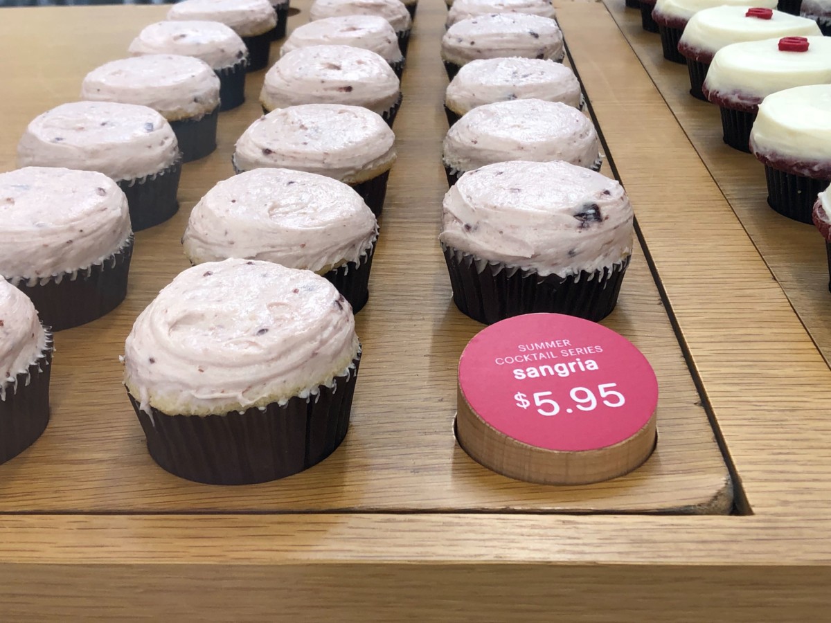 Sangria Cupcake at Sprinkles