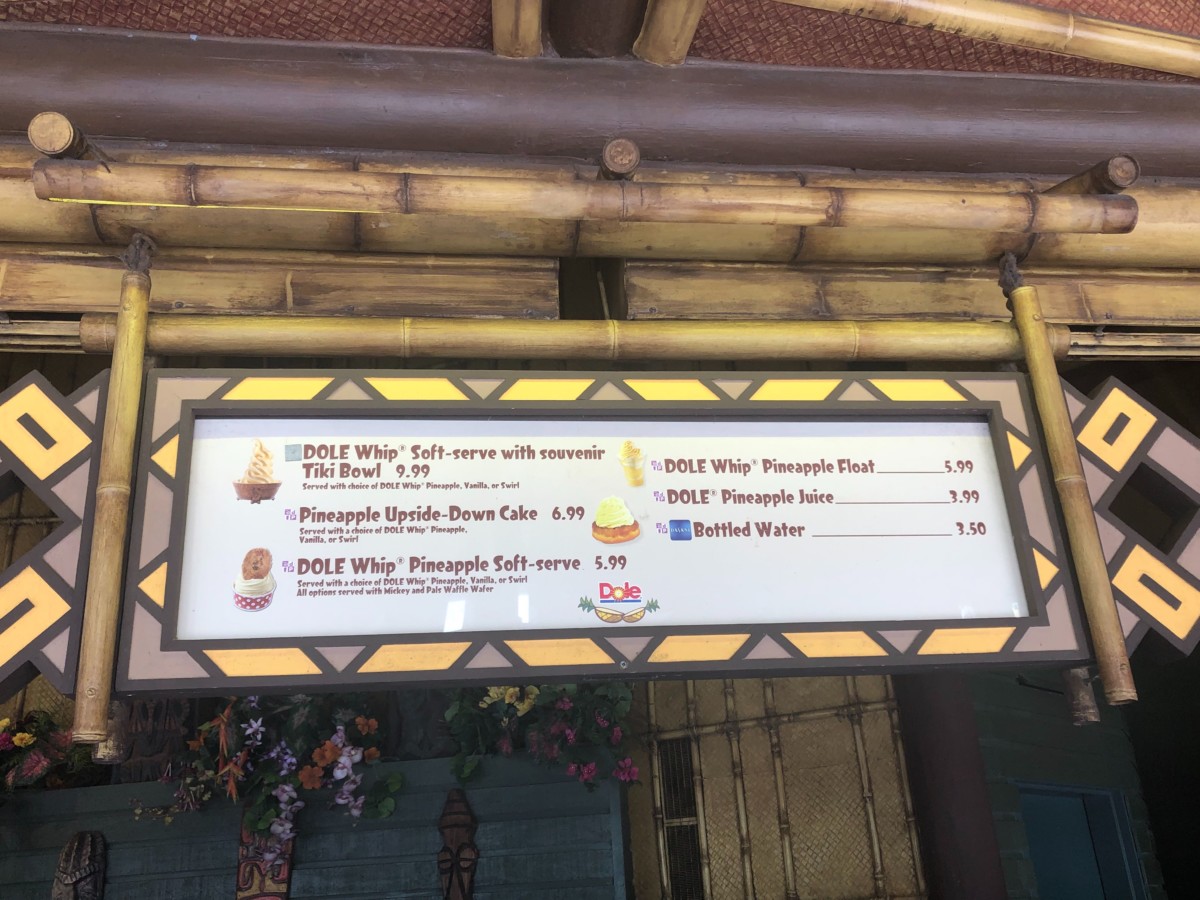 Aloha Isle Menu 