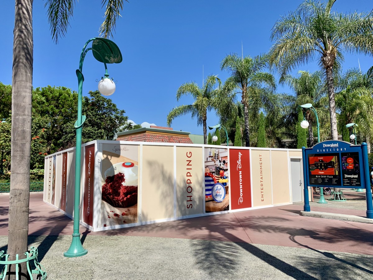 Downtown Disney District Photo Report Halloween Merchandise, Pedestrian Bridge Progress, and More