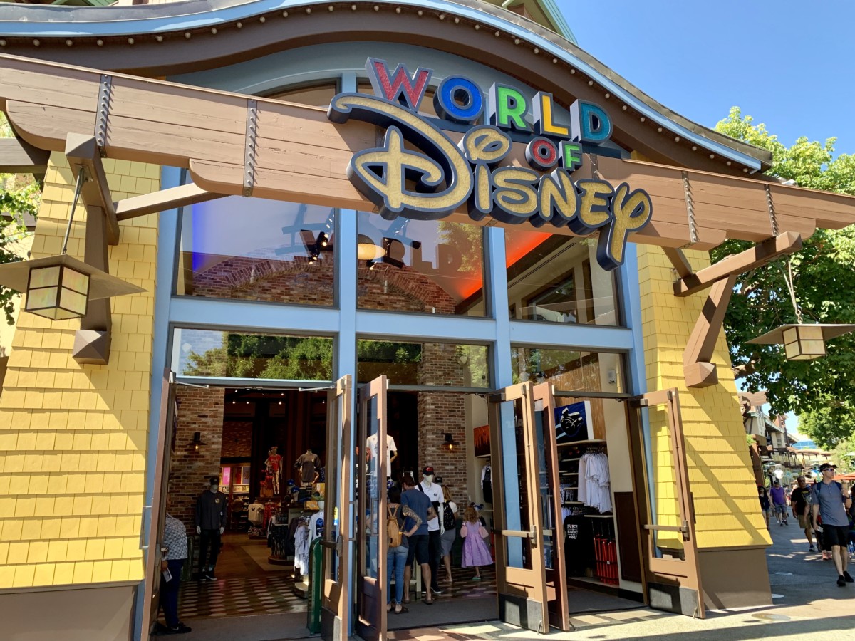 Downtown Disney District Photo Report Halloween Merchandise, Pedestrian Bridge Progress, and More