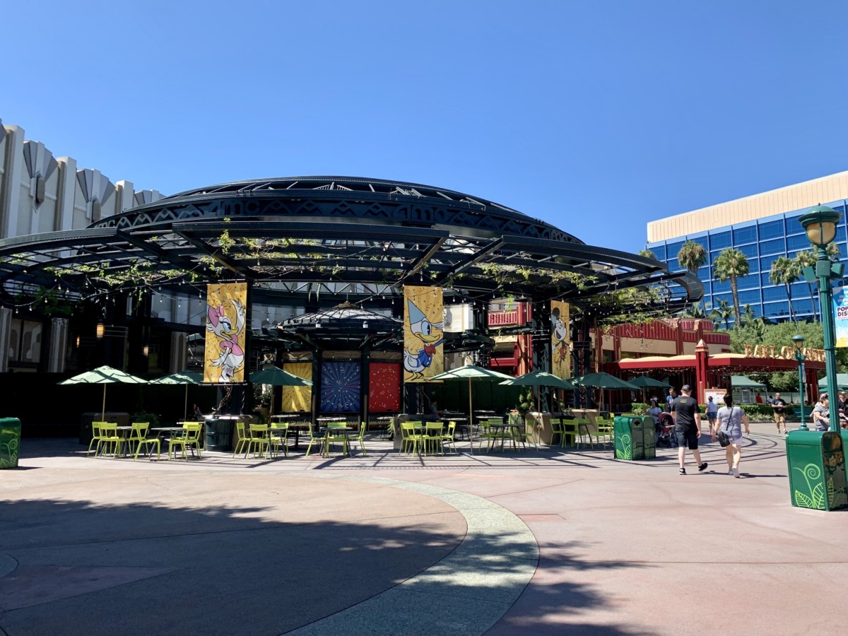 Downtown Disney District Photo Report Halloween Merchandise, Pedestrian Bridge Progress, and More