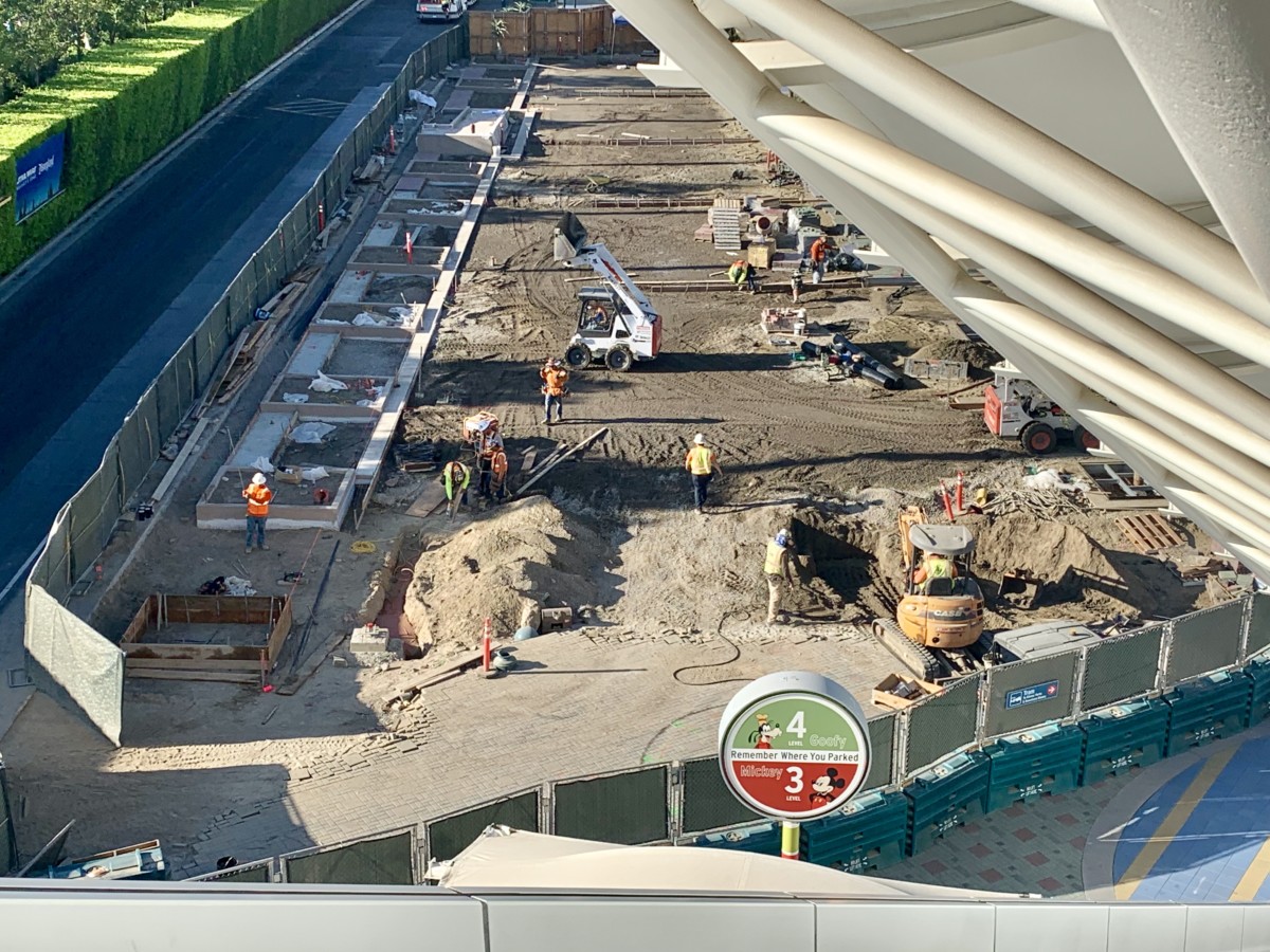 Downtown Disney District Photo Report Halloween Merchandise, Pedestrian Bridge Progress, and More