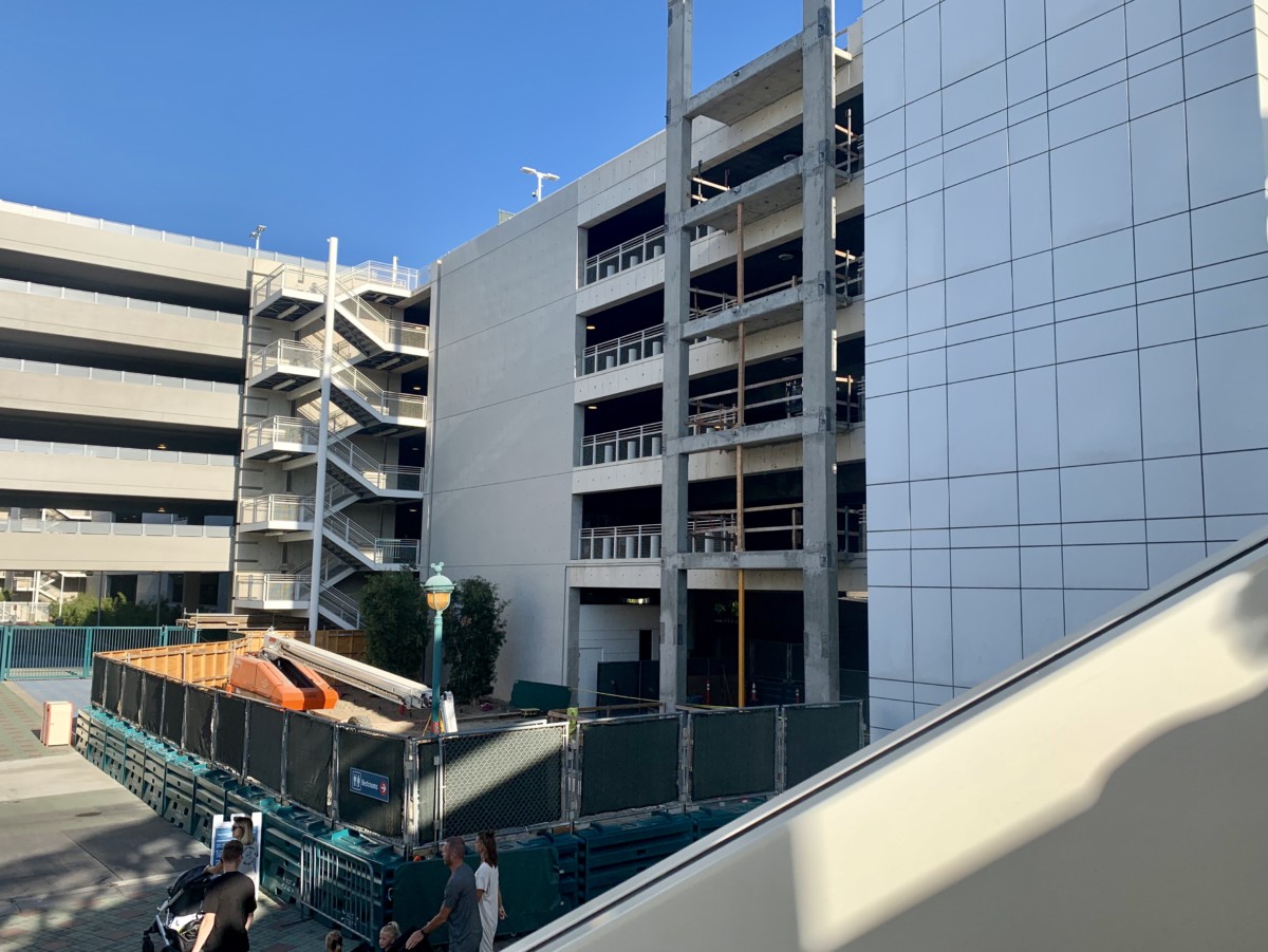 Downtown Disney District Photo Report Halloween Merchandise, Pedestrian Bridge Progress, and More