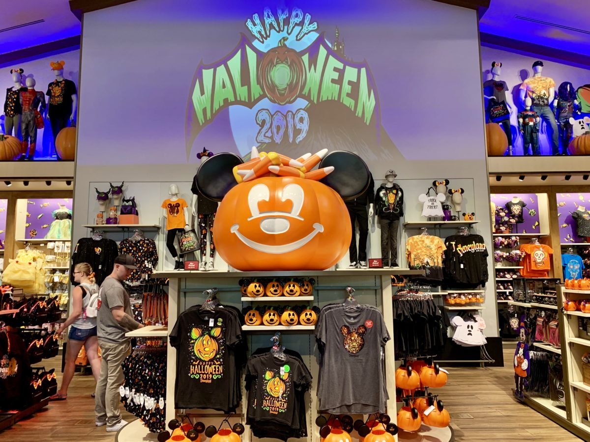 Downtown Disney District Photo Report Halloween Merchandise, Pedestrian Bridge Progress, and More