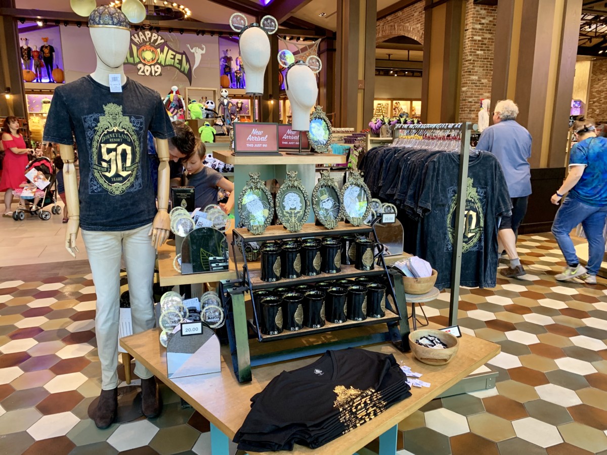 Downtown Disney District Photo Report Halloween Merchandise, Pedestrian Bridge Progress, and More