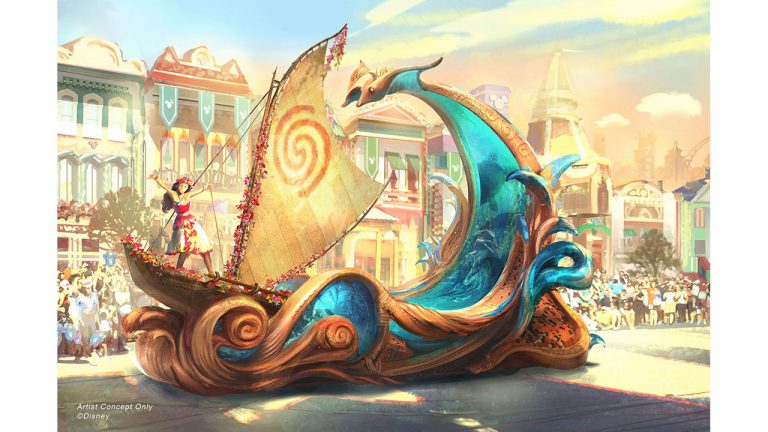 Magic Happens Parade in Disneyland Park