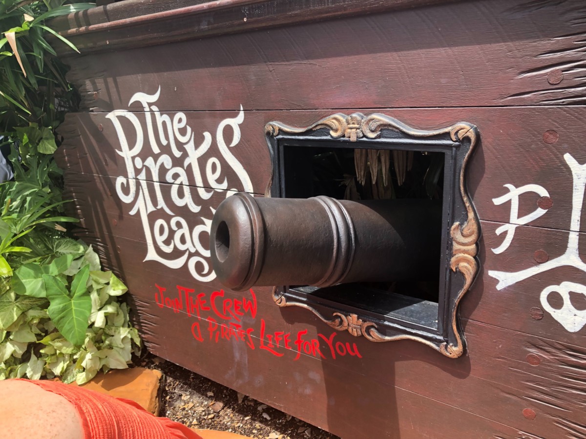 Canon at Pirates of the Caribbean