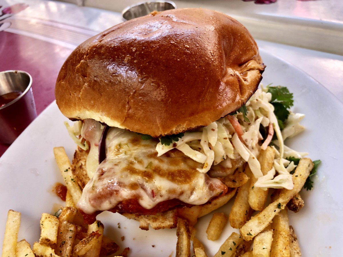 Spicy Chicken Sandwich Carnation Cafe Disneyland Park