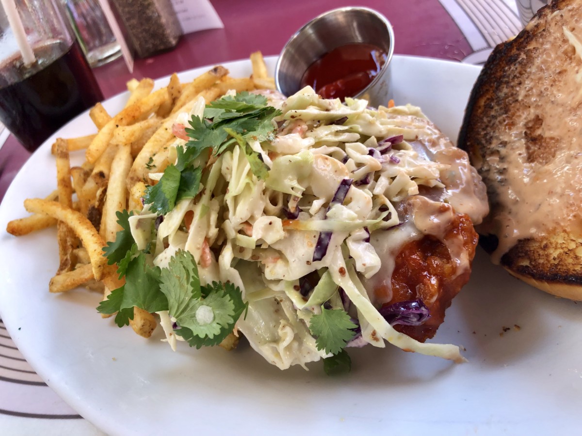 Main Street Electrical Parade Spicy Chicken Sandwich Carnation Cafe Disneyland Park