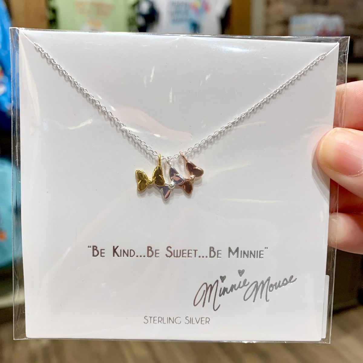 New Sterling Silver Necklaces Disney Parks Collection Jewelry World of Disney Disneyland Resort
