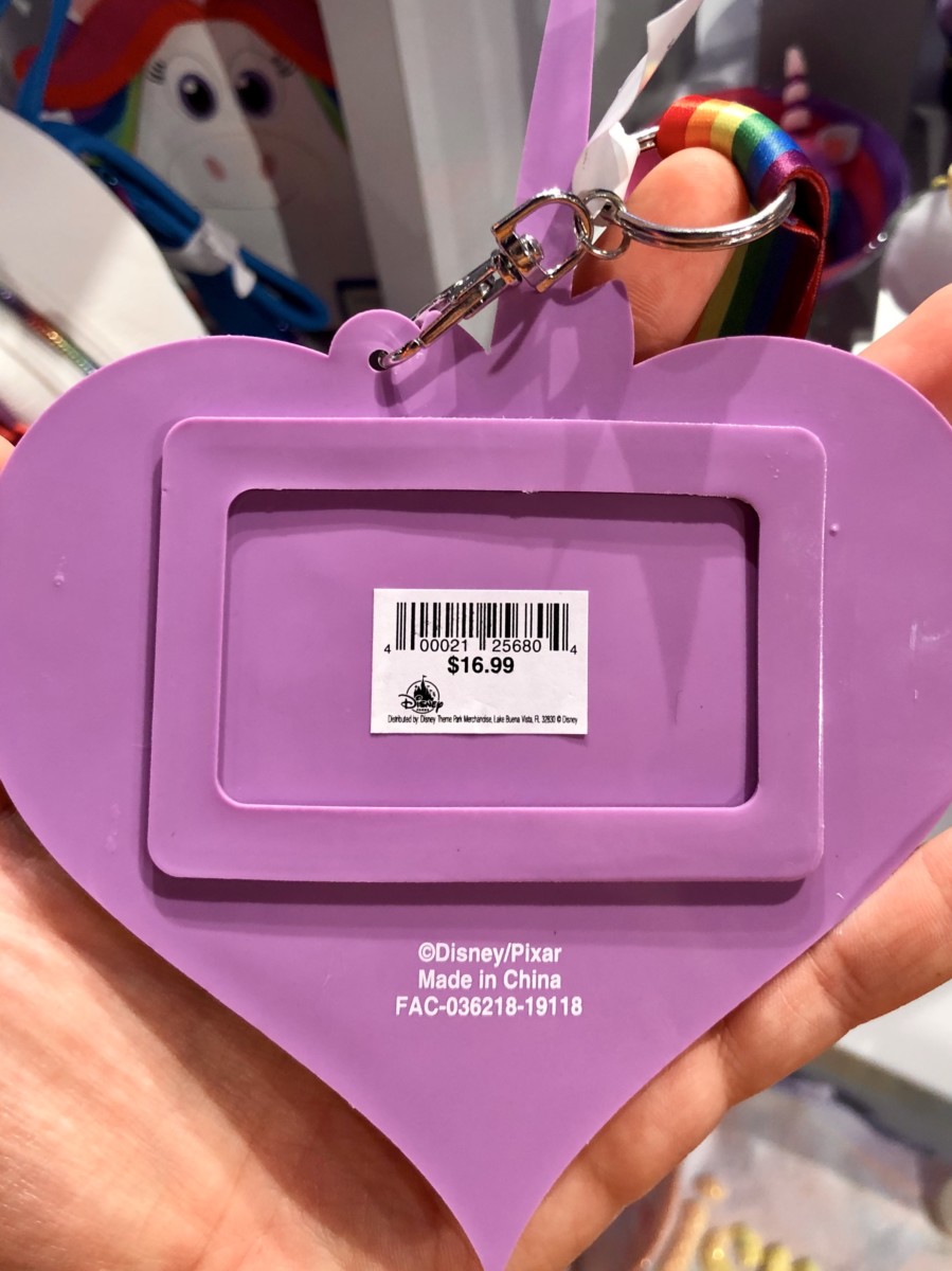 Pixar Card Holder Lanyards Disney California Adventure