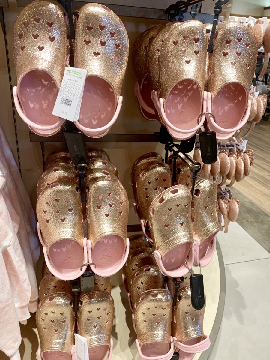 Briar Rose Gold Crocs World of Disney Disneyland Resort