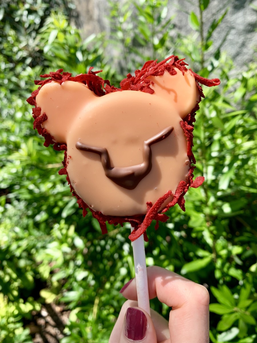 Simba and Nala Cake Pops Trolley Treats Disney California Adventure