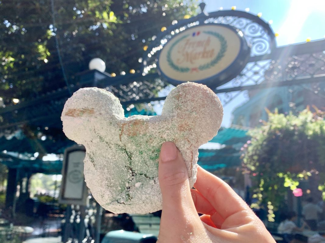 Sour Apple Mickey Beignets Mint Julep Bar Disneyland Park