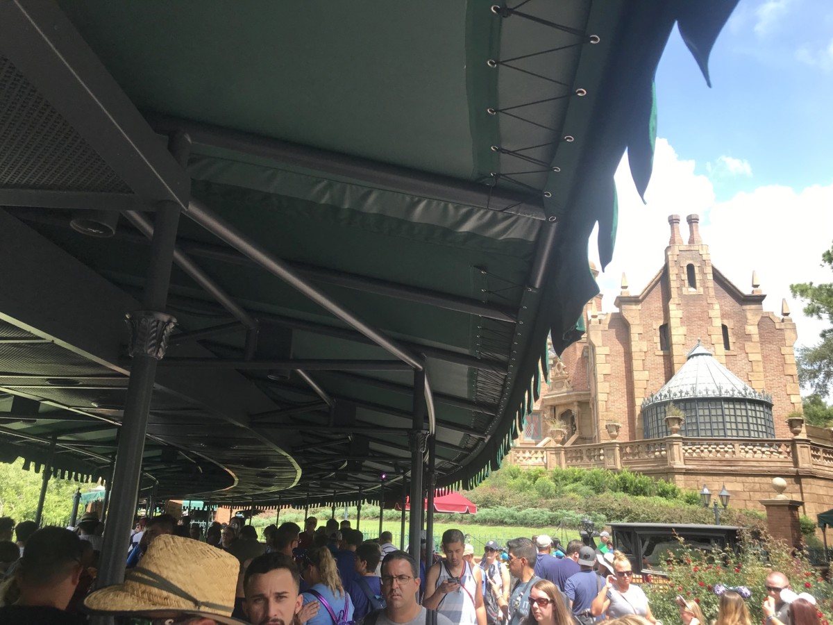 haunted mansion awnings