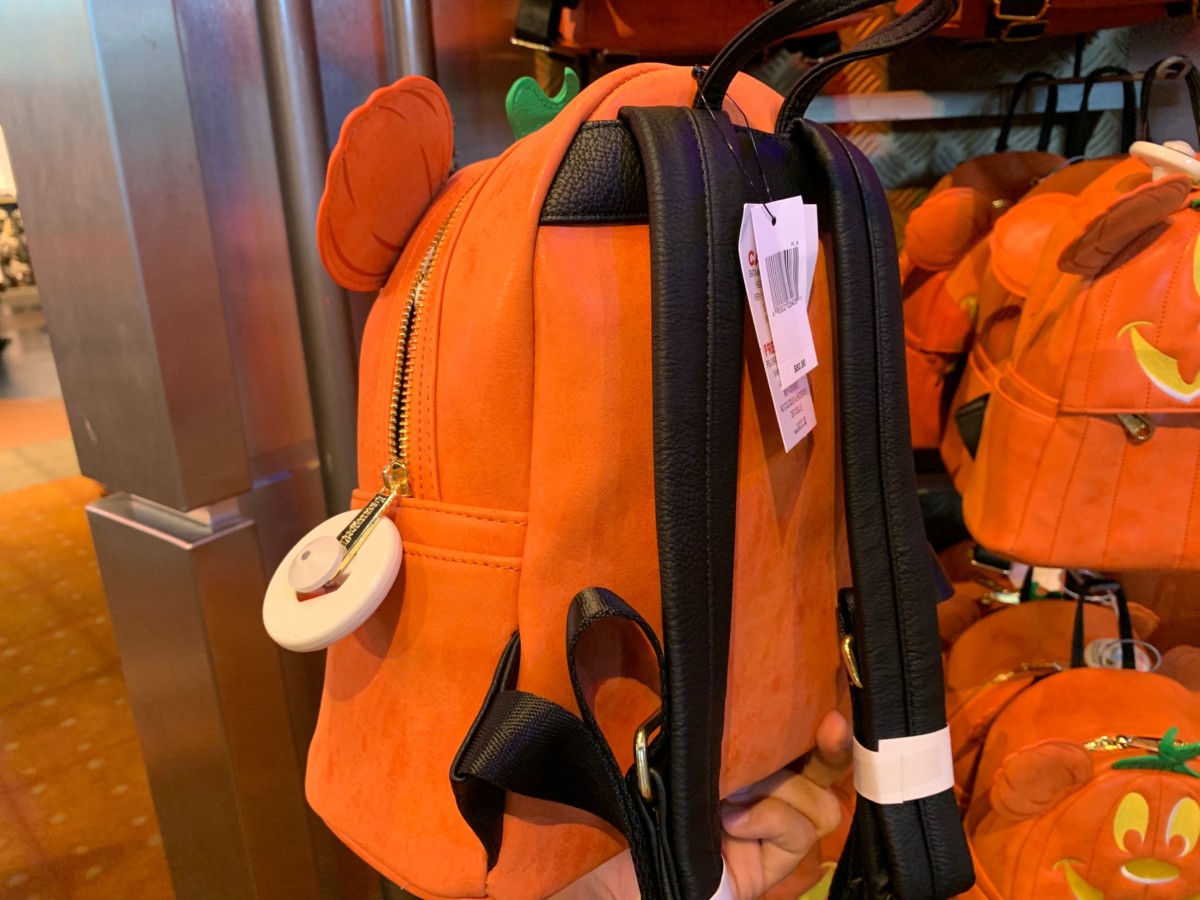 Mickey Pumpkin Loungefly Backpack - $80.00
