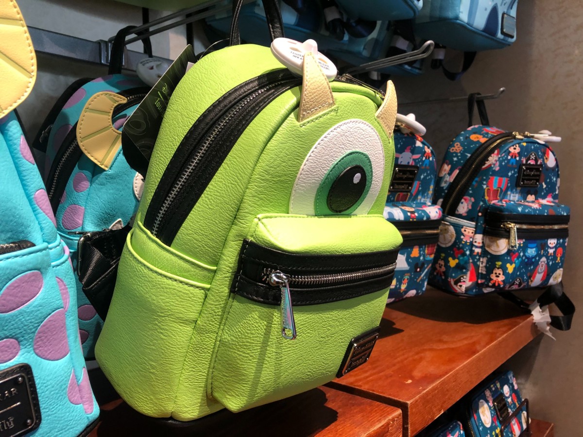 Mike Sulley Monsters Inc Loungefly Bags Sunset Club Couture Disney's Hollywood Studios