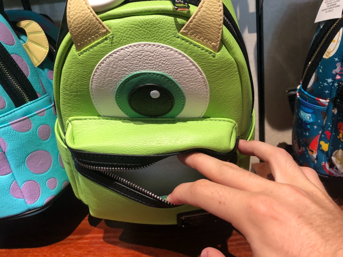 Mike Sulley Monsters Inc Loungefly Bags Sunset Club Couture Disney's Hollywood Studios