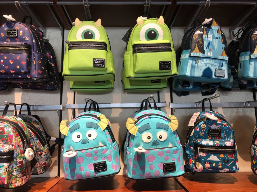 Mike Sulley Monsters Inc Loungefly Bags Sunset Club Couture Disney's Hollywood Studios
