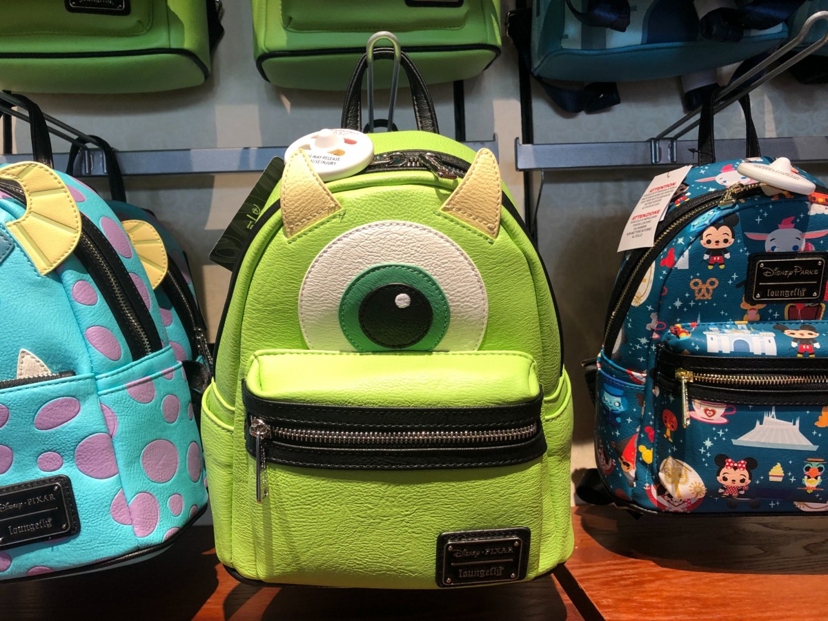 Mike Sulley Monsters Inc Loungefly Bags Sunset Club Couture Disney's Hollywood Studios