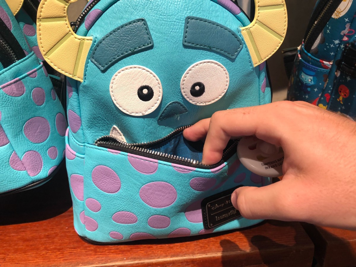 Mike Sulley Monsters Inc Loungefly Bags Sunset Club Couture Disney's Hollywood Studios