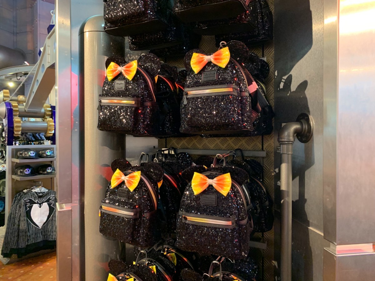 Candy Corn Bow Minnie Loungfly Backpack - $90.00