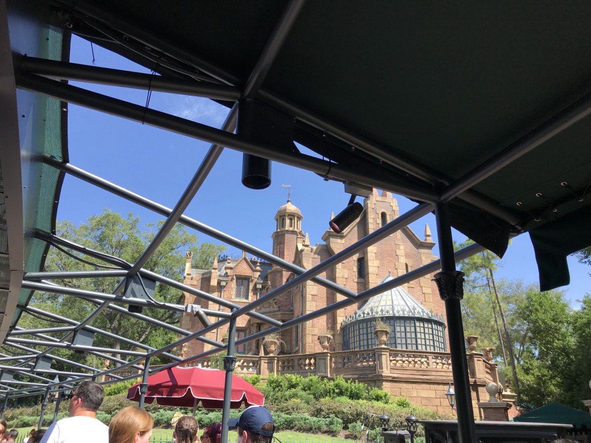haunted mansion awnings