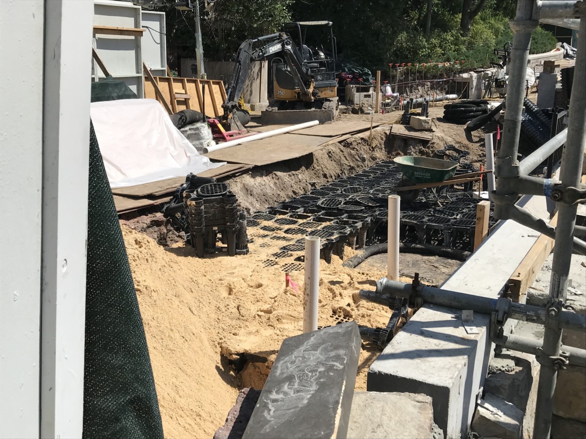 pathway widening project