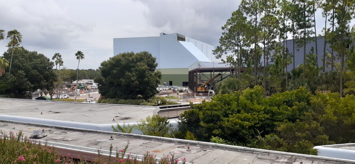 GWork being done on the ride tunnel