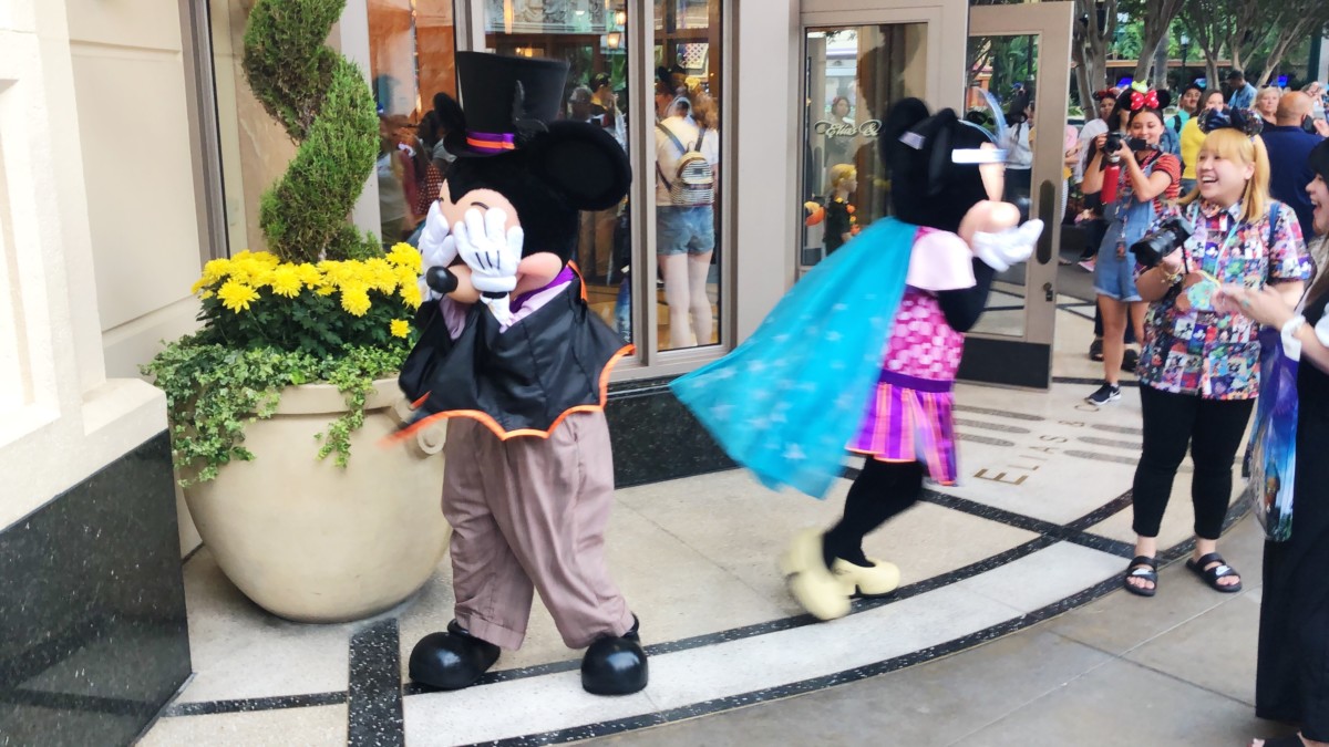 Minnie and mickey halloween
