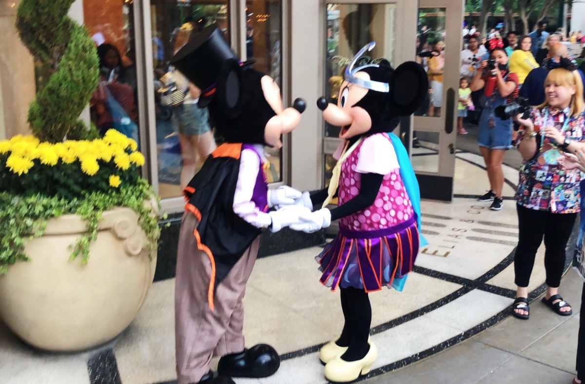 Minnie and mickey halloween
