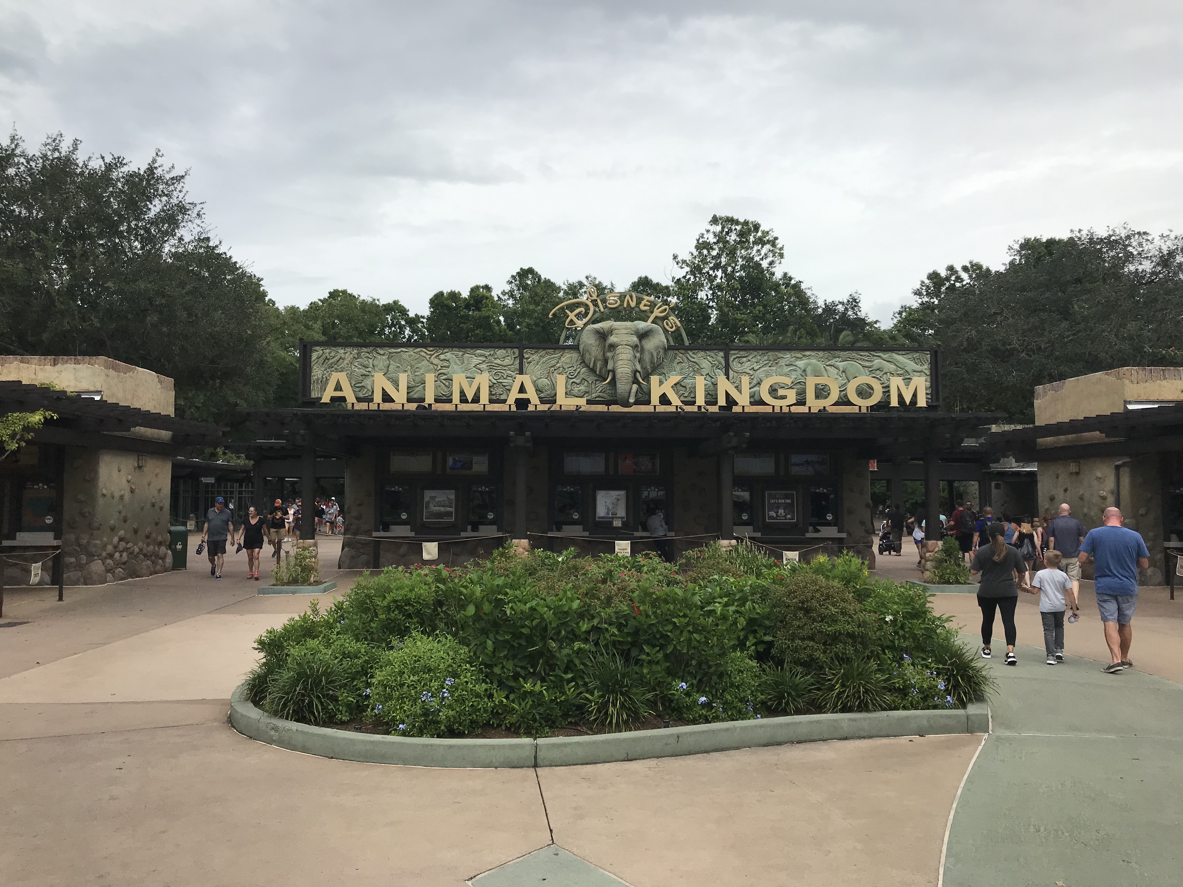 Animal Kingdom Entrance Sign