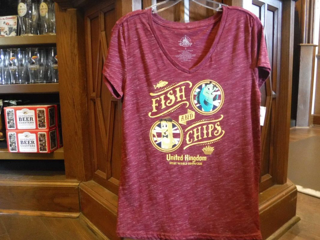 fish chips merch epcot