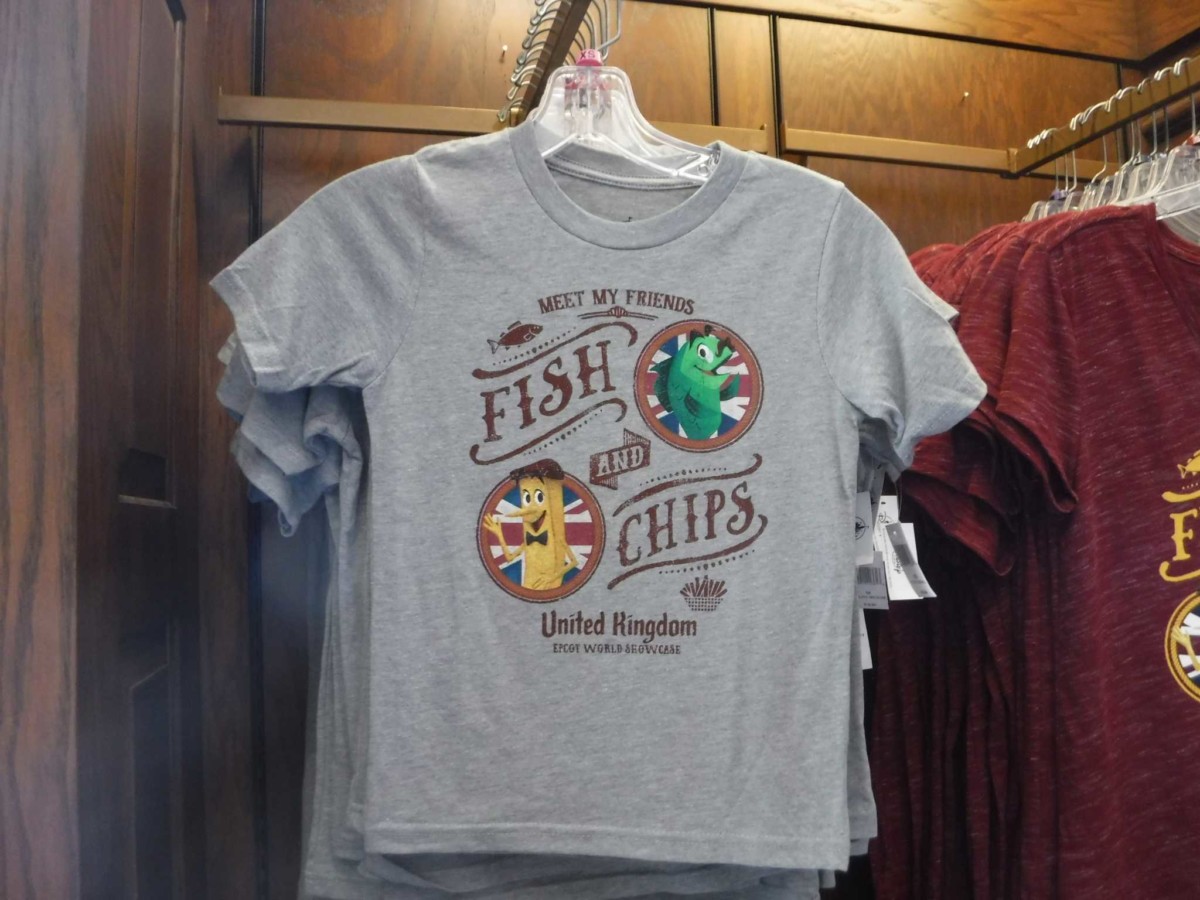 fish chips merch epcot