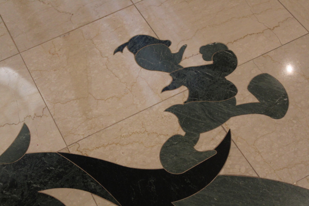 Hidden Mickey Grand Floridian Walt Disney World Resort