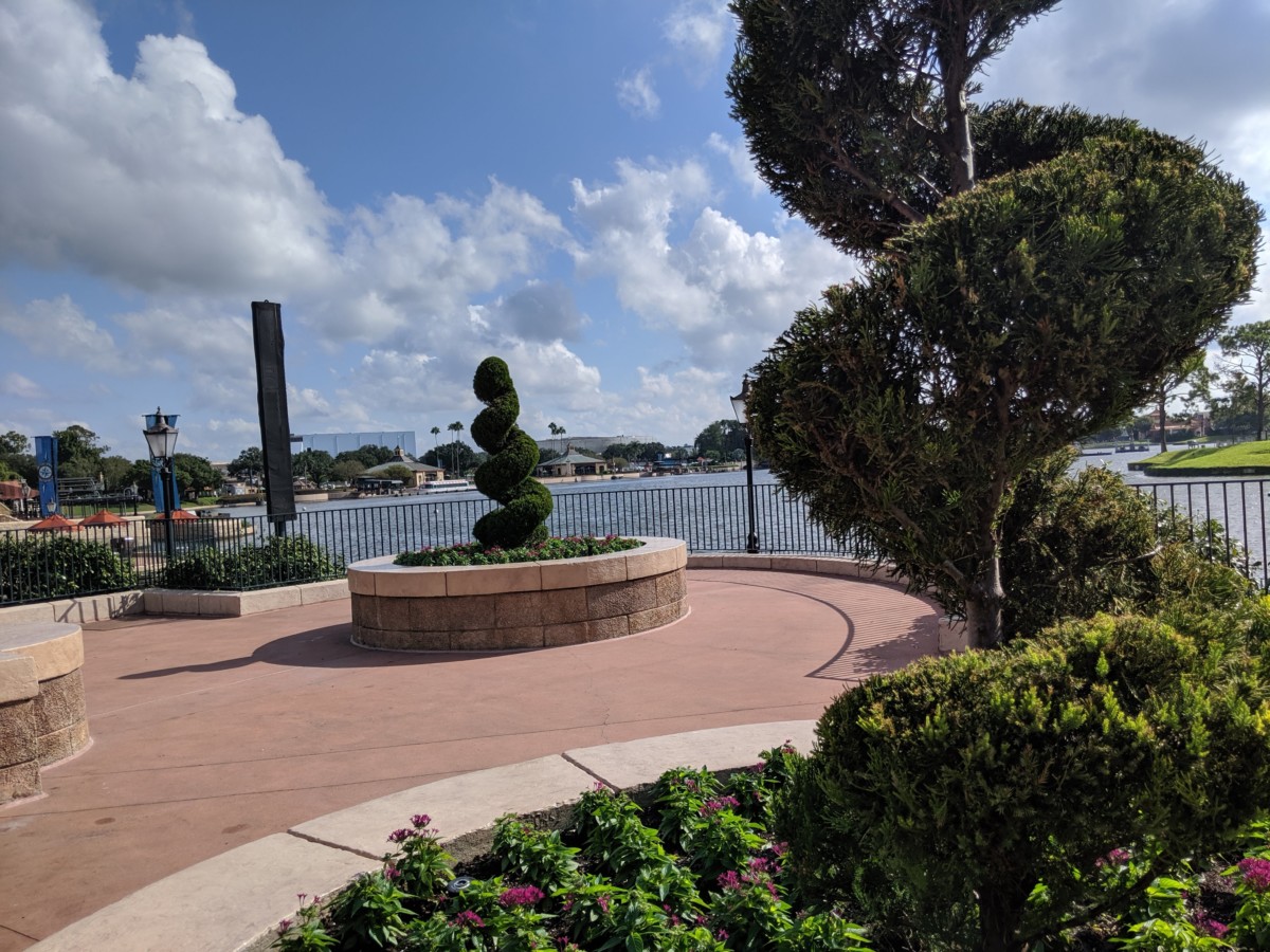 Epcot Lagoon Planters