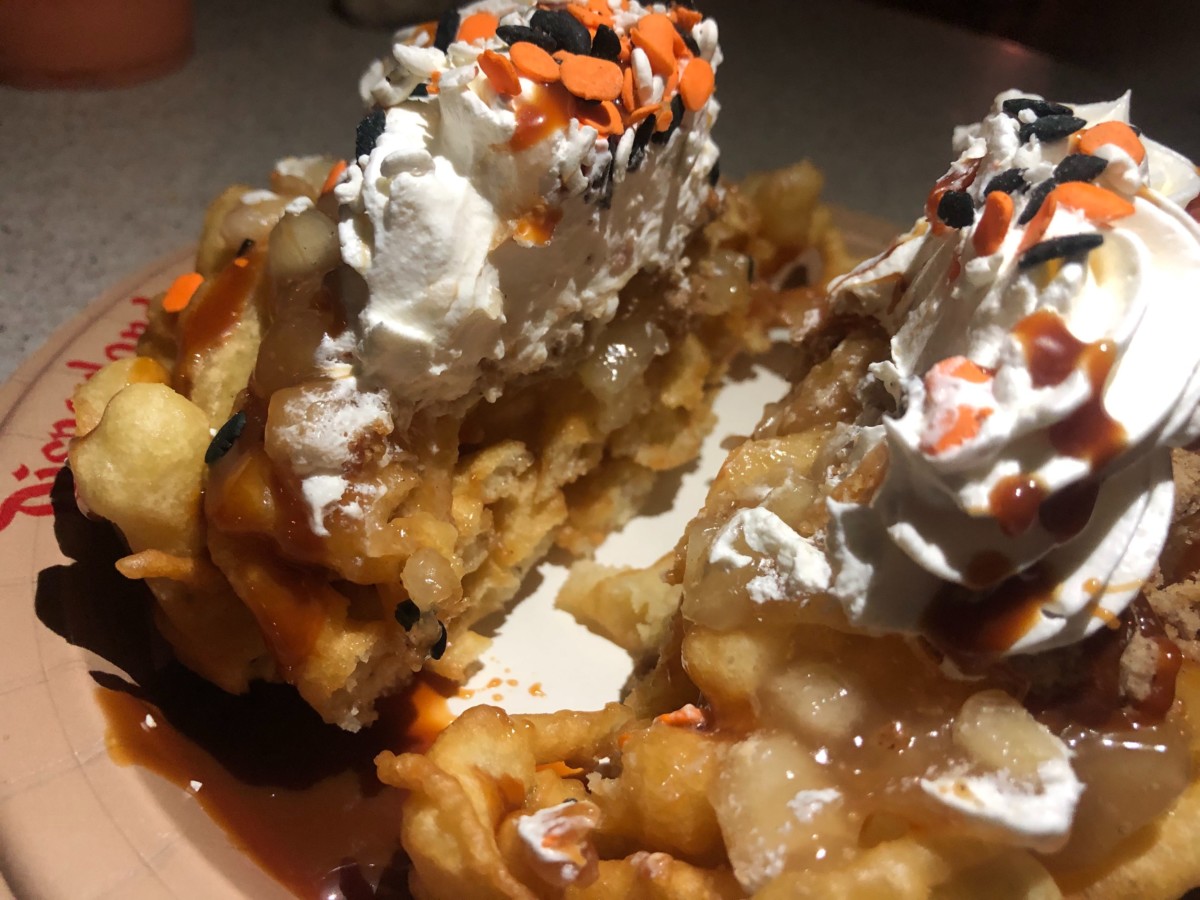 Apple Pie Funnel Cake - $8.99