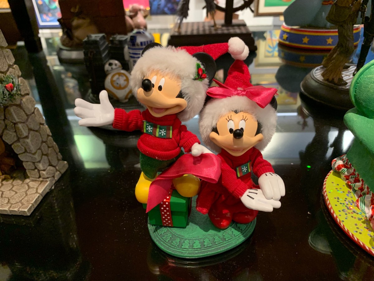Santa Claus, Mickey and Minnie Three Piece Set - $125.00