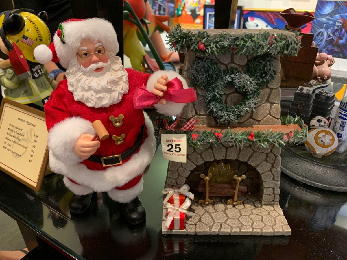 Santa Claus, Mickey and Minnie Three Piece Set - $125.00