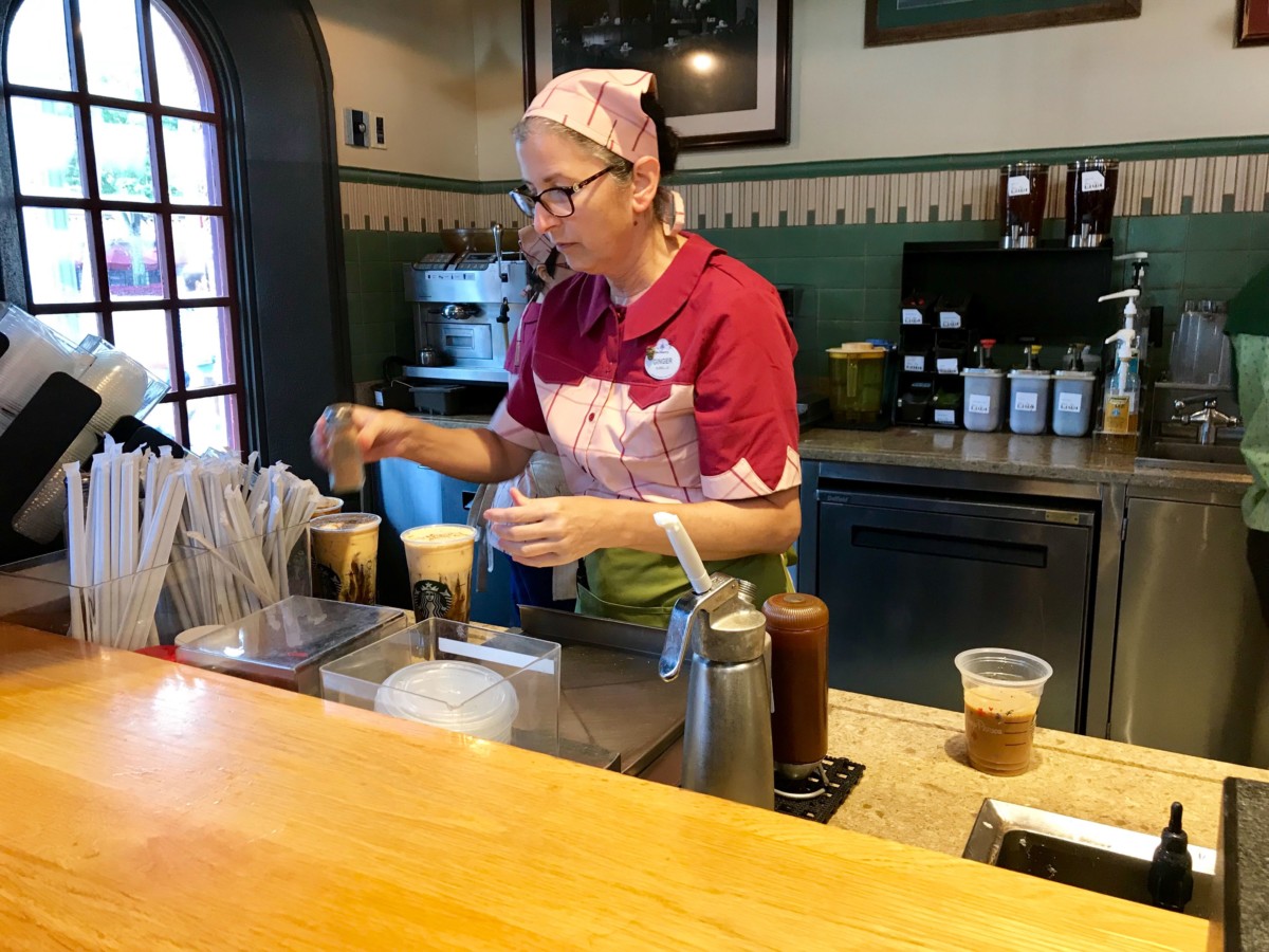 New Trolley Car Cafe and Trolley Gifts Cast Members Debut New Costumes at Disney's Hollywood Studios