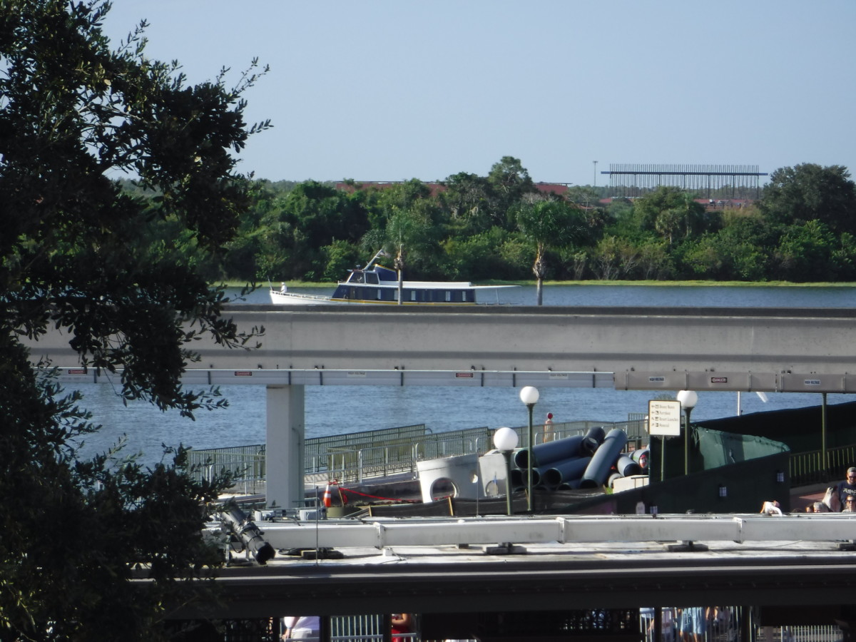 magic kingdom entrance drainage parts