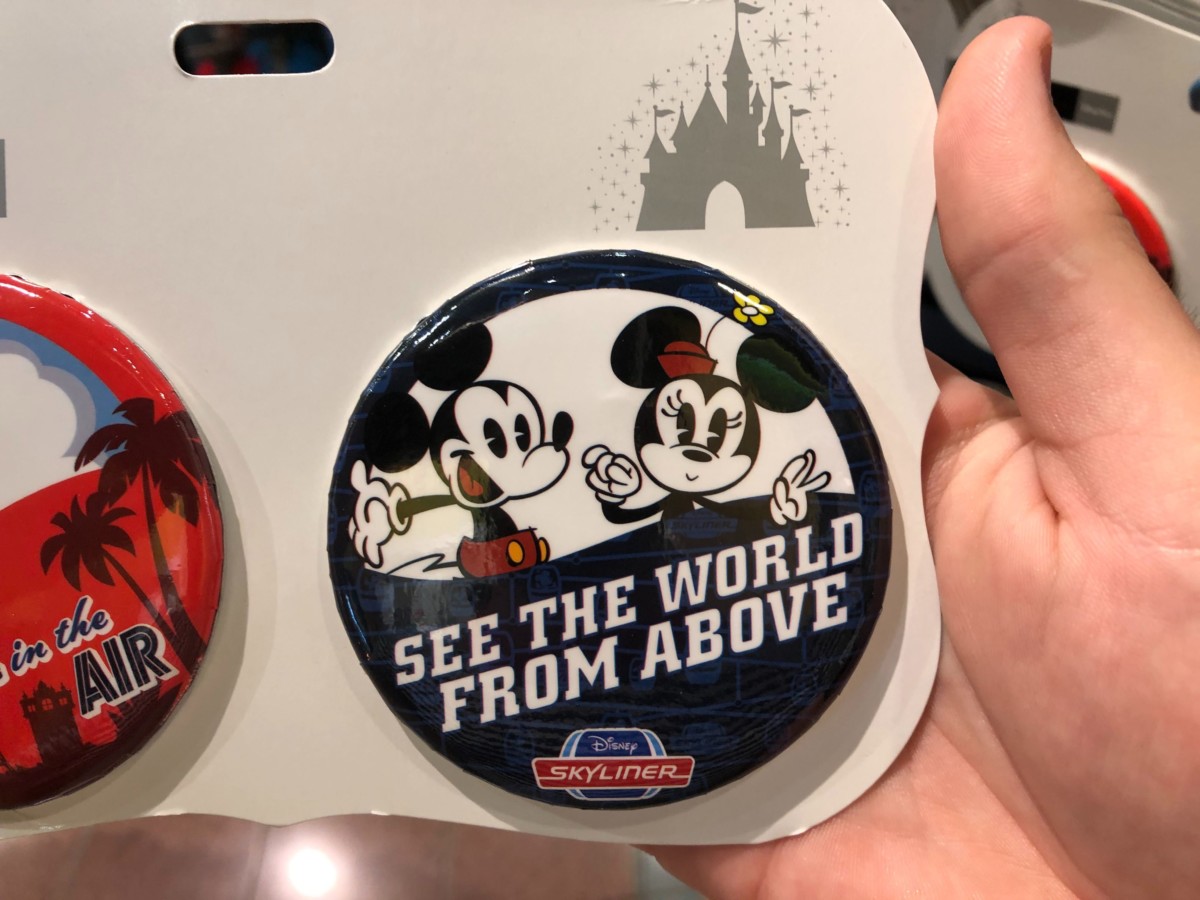 New Skyliner Fan-Inspired Buttons Now Being Sold at Pop Century