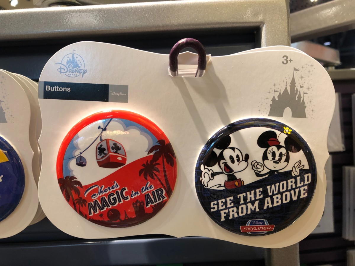 New Skyliner Fan-Inspired Buttons Now Being Sold at Pop Century