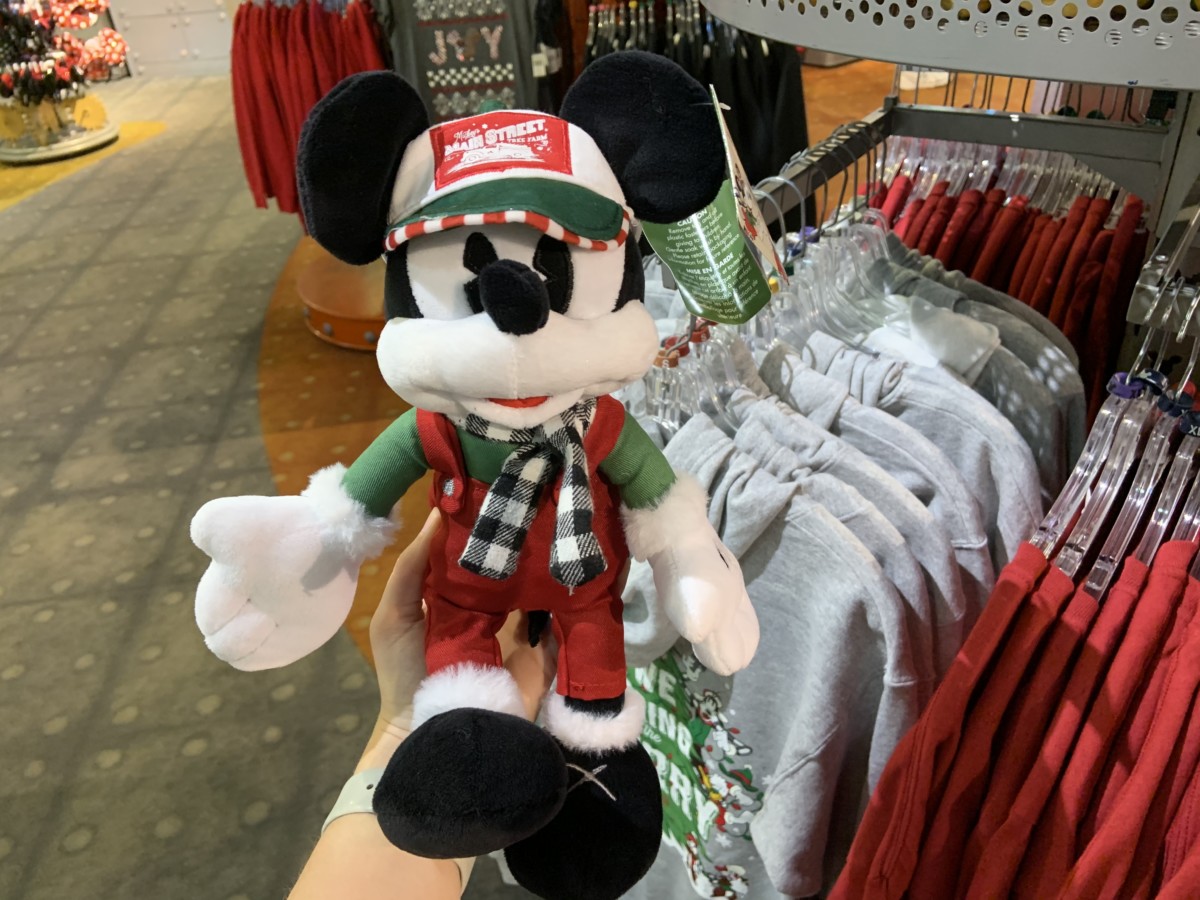 Tree farm Mickey plush